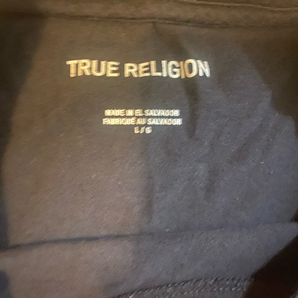 Men's true religion L  Long Sleeve Shirt - Picture 7 of 8